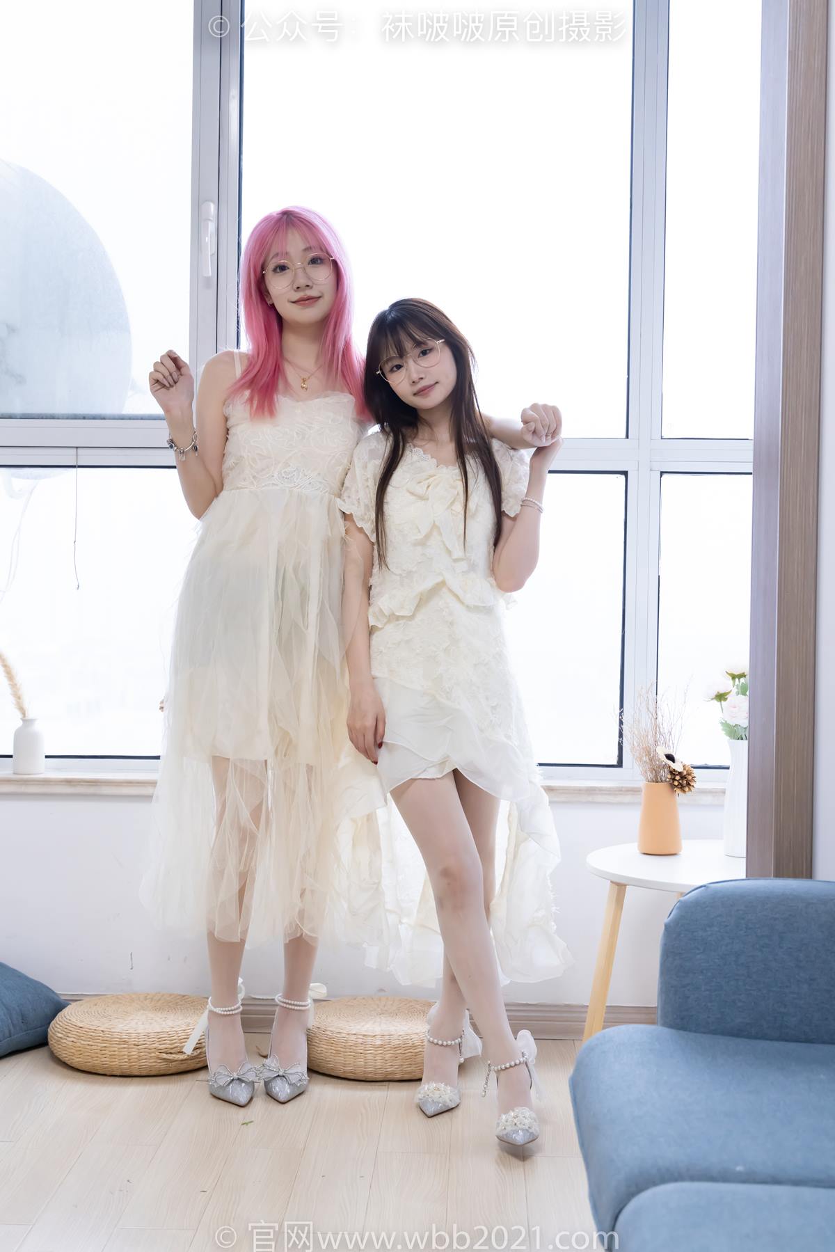 图片[19]-[BoBoSocks袜啵啵]NO.563 小甜豆甜甜圈-高跟鞋、油亮白丝、裸足[100P] – 速更版-美库