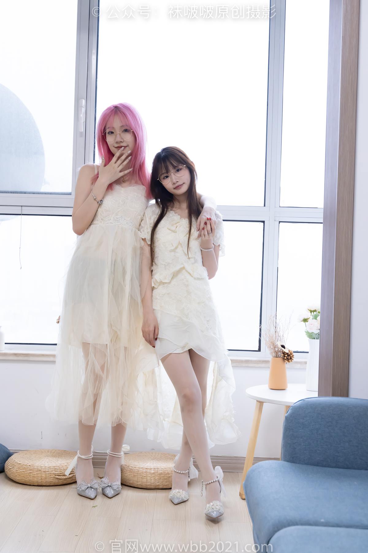 图片[20]-[BoBoSocks袜啵啵]NO.563 小甜豆甜甜圈-高跟鞋、油亮白丝、裸足[100P] – 速更版-美库