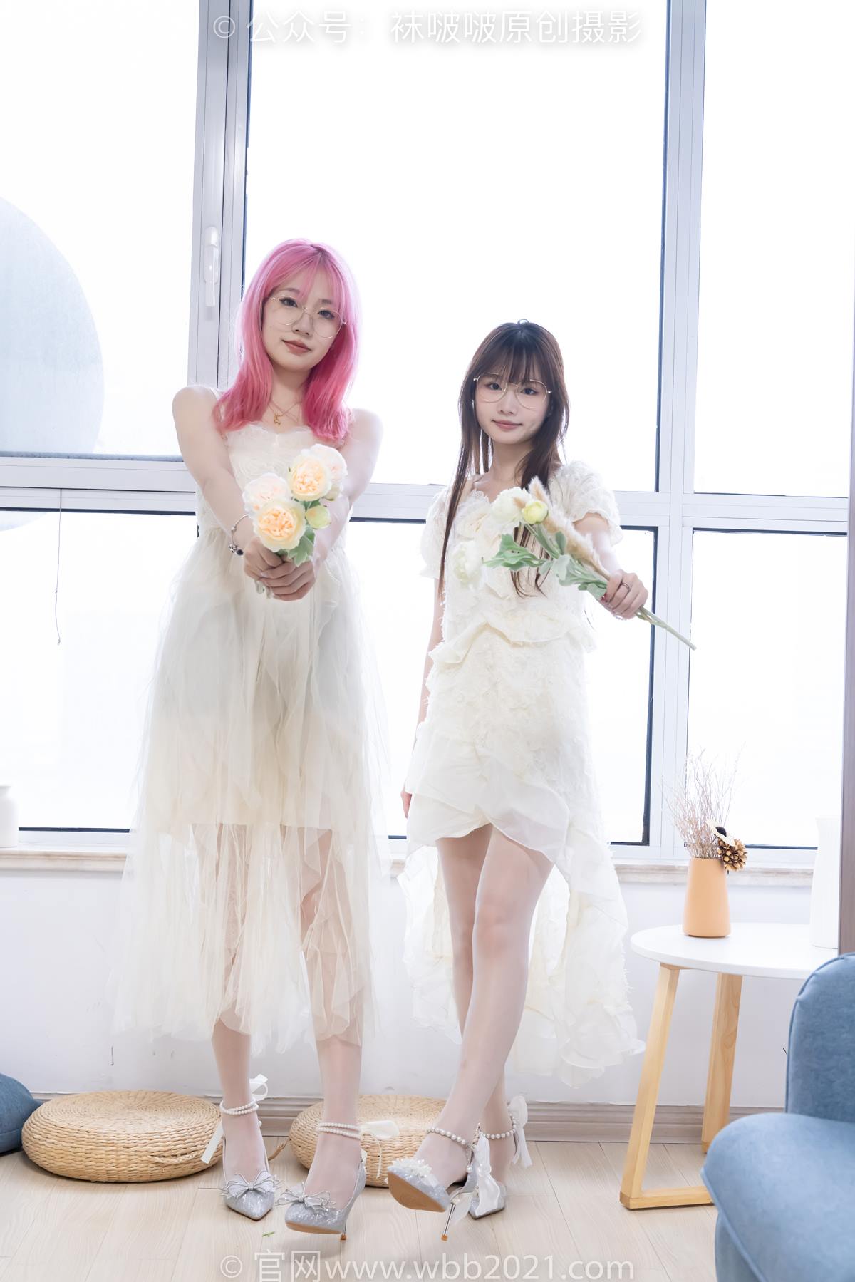 图片[21]-[BoBoSocks袜啵啵]NO.563 小甜豆甜甜圈-高跟鞋、油亮白丝、裸足[100P] – 速更版-美库