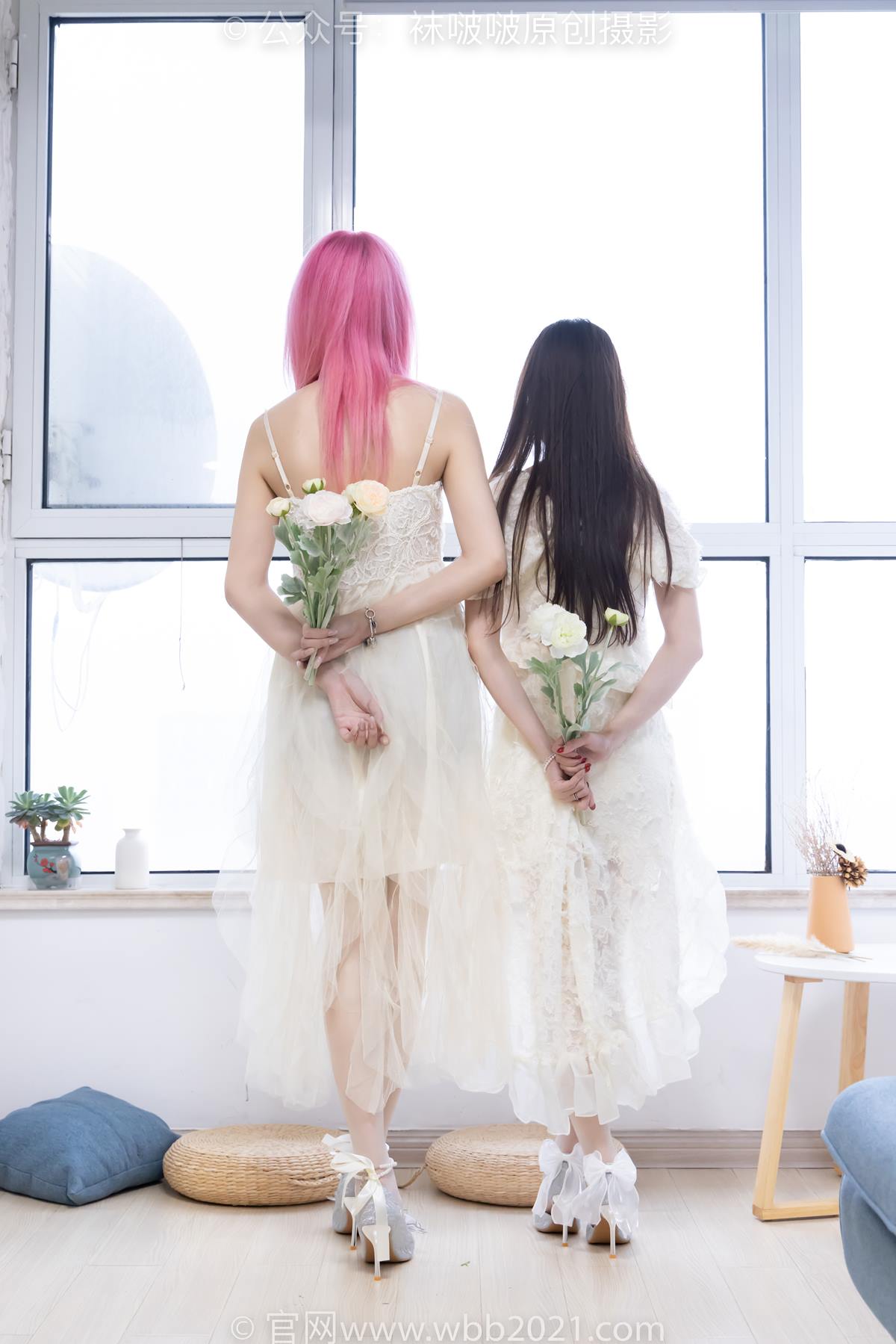 图片[23]-[BoBoSocks袜啵啵]NO.563 小甜豆甜甜圈-高跟鞋、油亮白丝、裸足[100P] – 速更版-美库