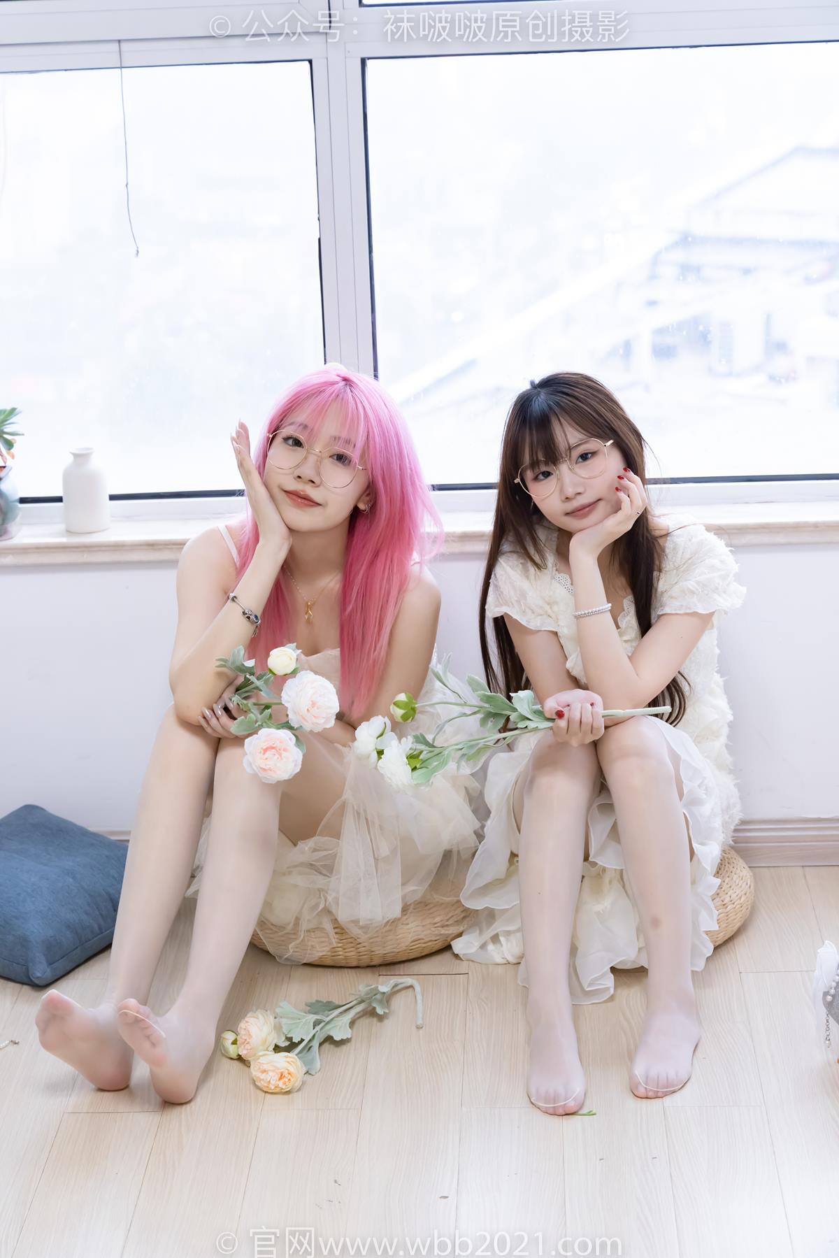 图片[26]-[BoBoSocks袜啵啵]NO.563 小甜豆甜甜圈-高跟鞋、油亮白丝、裸足[100P] – 速更版-美库