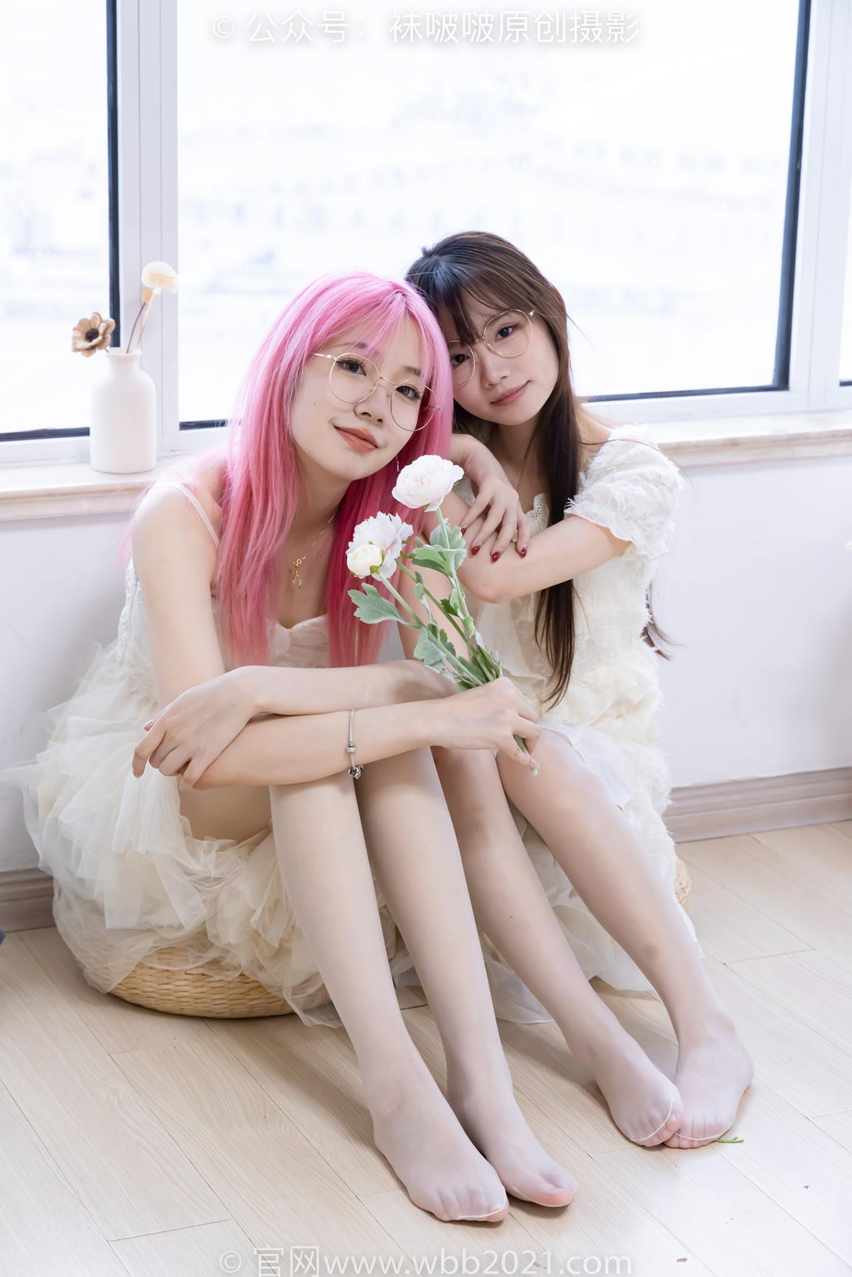 图片[28]-[BoBoSocks袜啵啵]NO.563 小甜豆甜甜圈-高跟鞋、油亮白丝、裸足[100P] – 速更版-美库