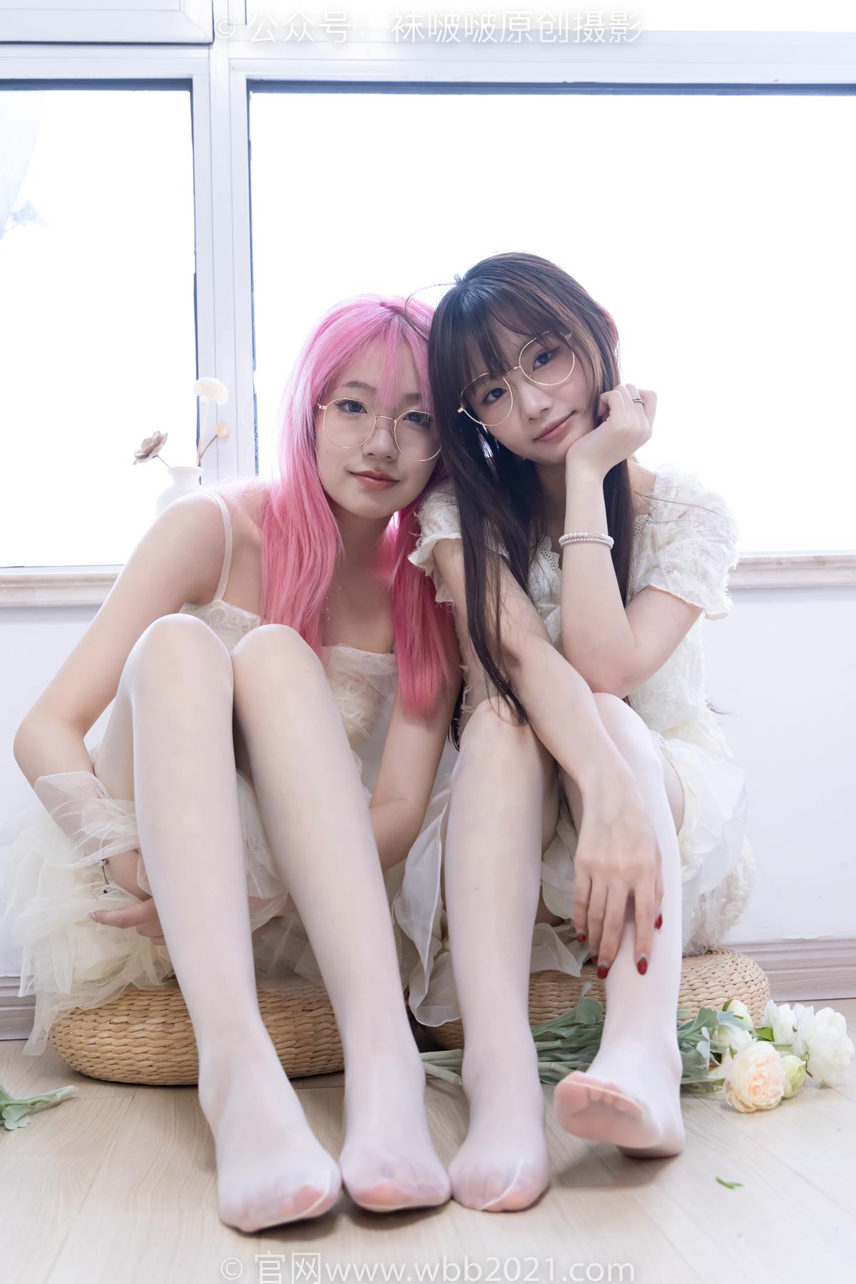 图片[32]-[BoBoSocks袜啵啵]NO.563 小甜豆甜甜圈-高跟鞋、油亮白丝、裸足[100P] – 速更版-美库