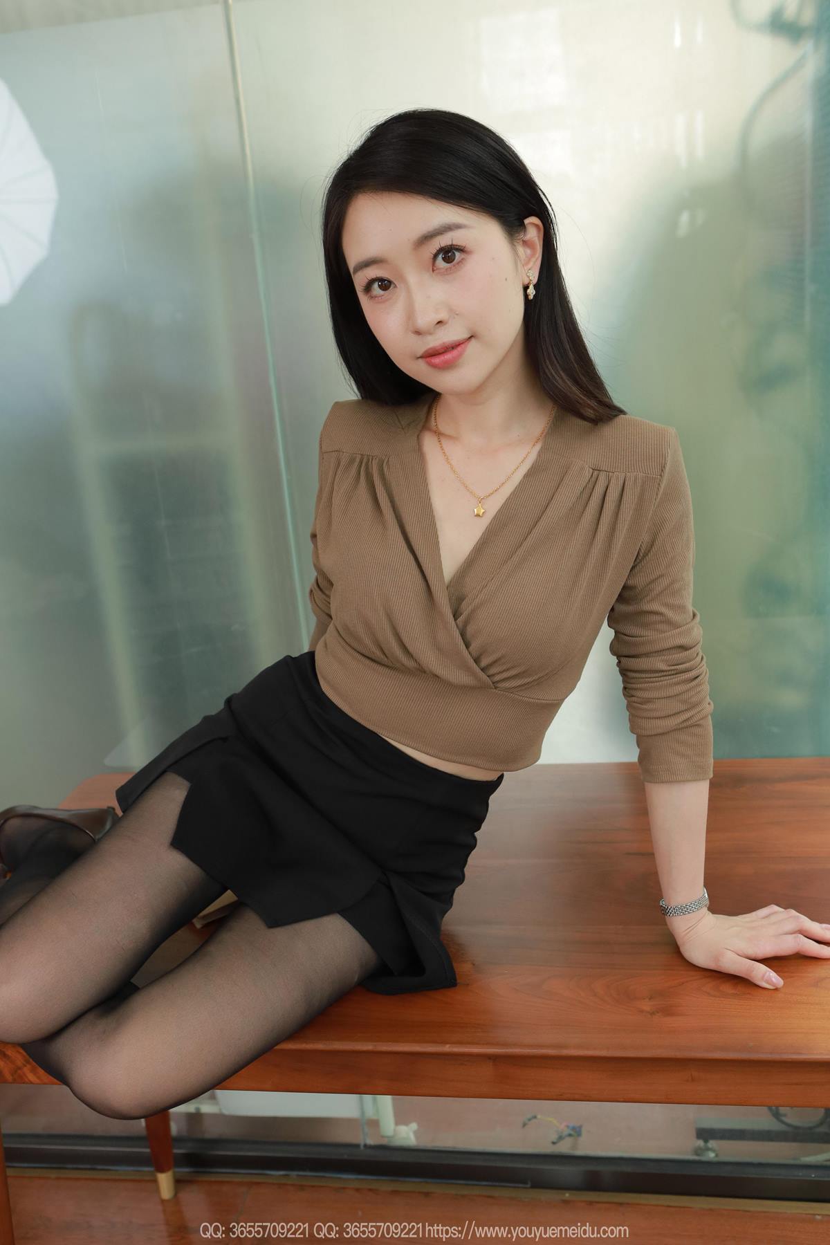 图片[17]-[IESS异思趣向] 2025.05.27 丝享家2064：小婕《黑丝俏佳人》[88P] – 速更版-美库