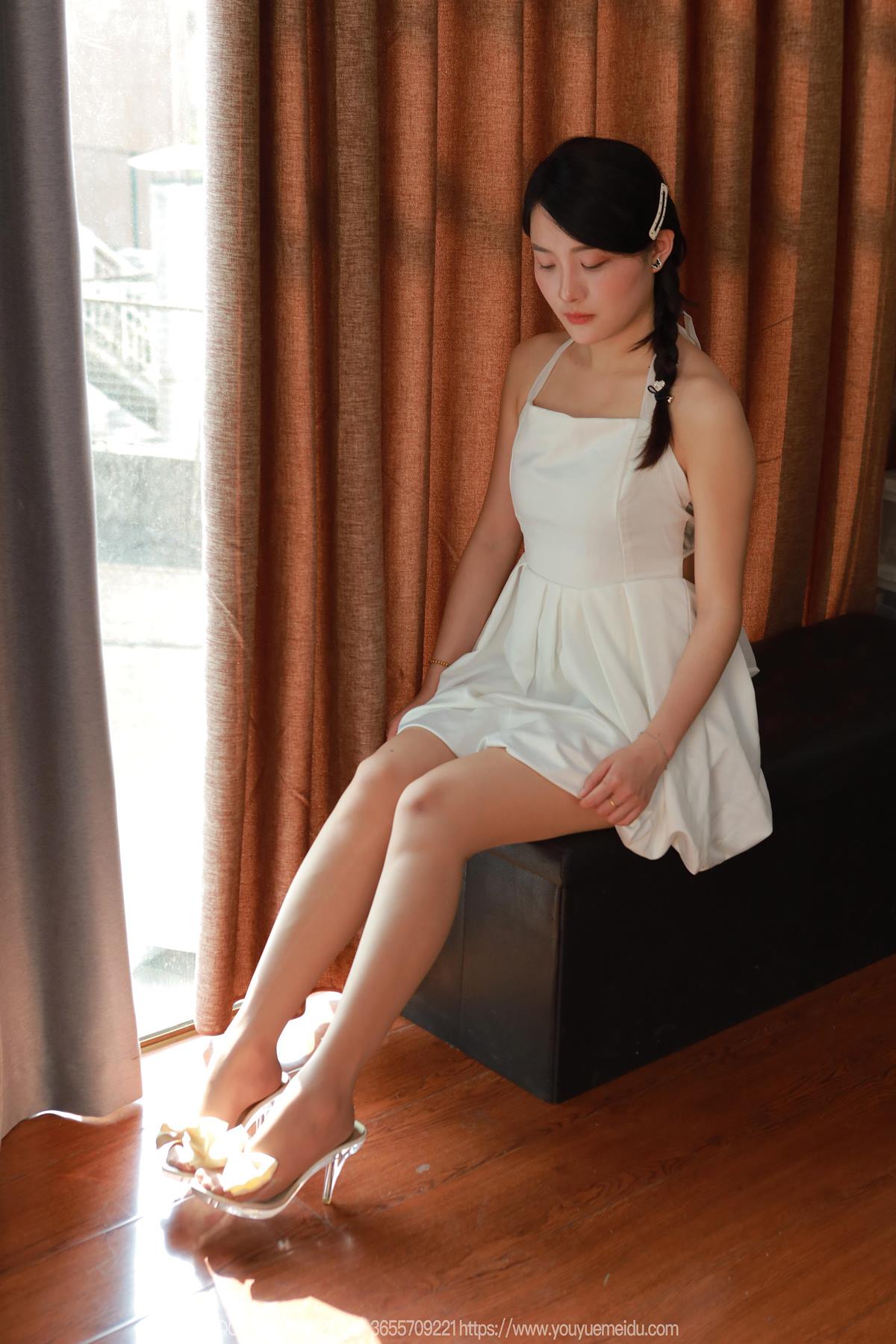 图片[14]-[IESS异思趣向] 2025.05.28 丝享家2065：婉萍《白色梦露》[90P] – 速更版-美库