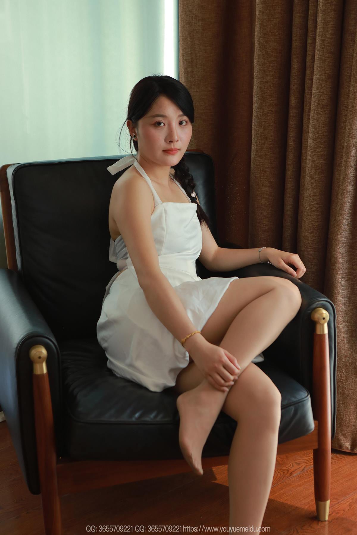 图片[42]-[IESS异思趣向] 2025.05.28 丝享家2065：婉萍《白色梦露》[90P] – 速更版-美库