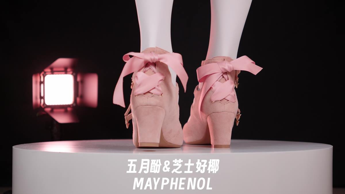 图片[22]-芝士好椰 NO.074 – 优雅高跟 奇迹岛丘比特之心绒面粉色[35P] – 速更版-美库