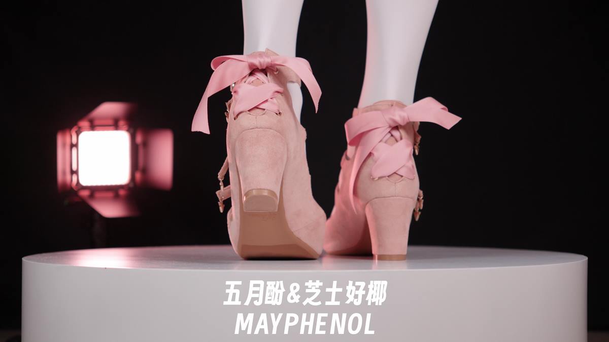 图片[23]-芝士好椰 NO.074 – 优雅高跟 奇迹岛丘比特之心绒面粉色[35P] – 速更版-美库