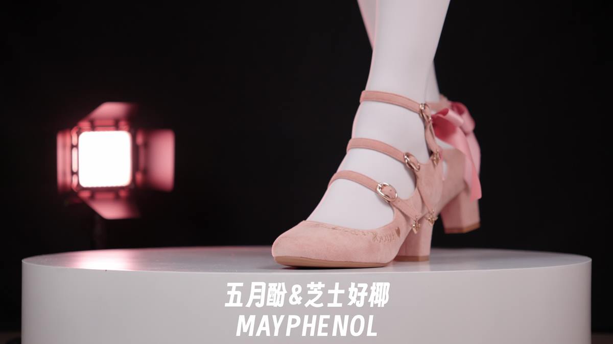 图片[26]-芝士好椰 NO.074 – 优雅高跟 奇迹岛丘比特之心绒面粉色[35P] – 速更版-美库