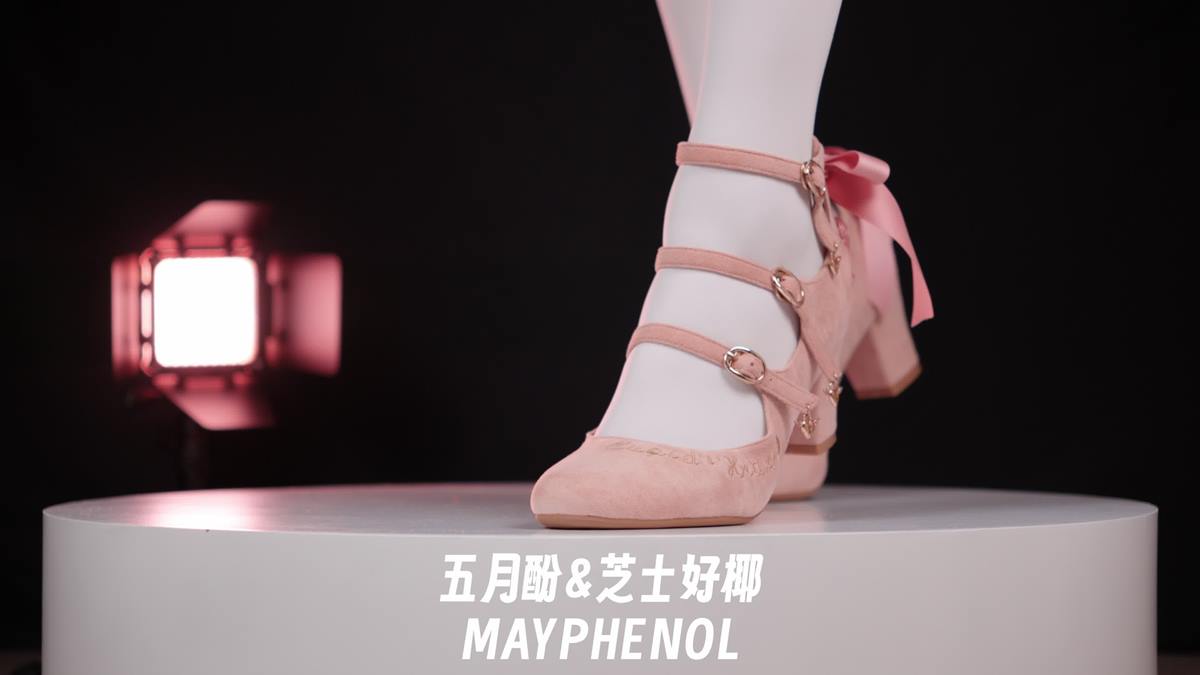 图片[28]-芝士好椰 NO.074 – 优雅高跟 奇迹岛丘比特之心绒面粉色[35P] – 速更版-美库
