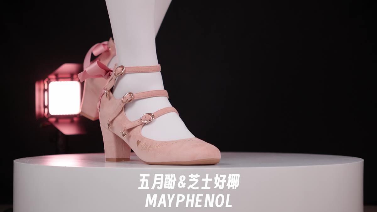 图片[29]-芝士好椰 NO.074 – 优雅高跟 奇迹岛丘比特之心绒面粉色[35P] – 速更版-美库