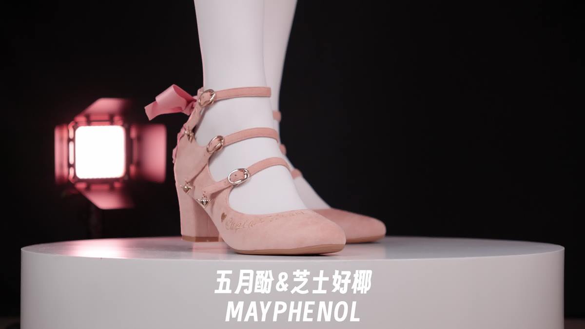 图片[36]-芝士好椰 NO.074 – 优雅高跟 奇迹岛丘比特之心绒面粉色[35P] – 速更版-美库