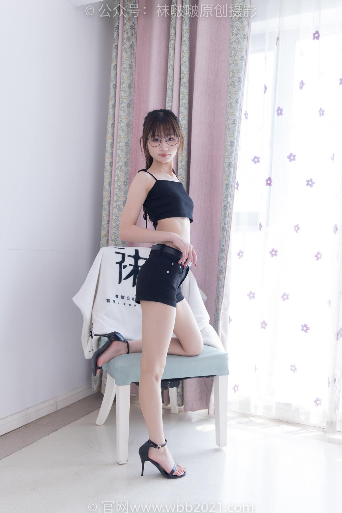 图片[13]-[BoBoSocks袜啵啵]NO.565 甜甜圈-高跟鞋、薄黑丝[100P] – 速更版-美库