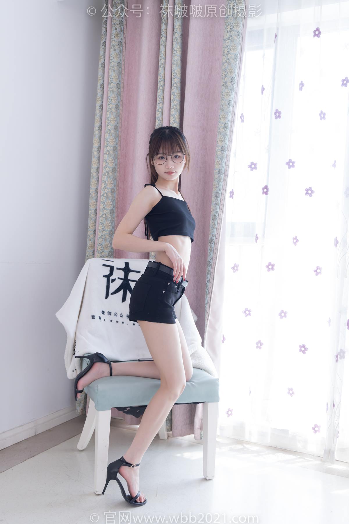 图片[14]-[BoBoSocks袜啵啵]NO.565 甜甜圈-高跟鞋、薄黑丝[100P] – 速更版-美库