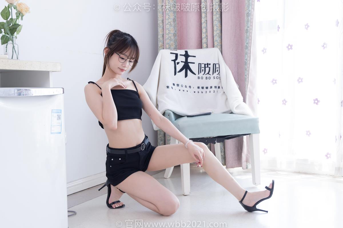 图片[19]-[BoBoSocks袜啵啵]NO.565 甜甜圈-高跟鞋、薄黑丝[100P] – 速更版-美库