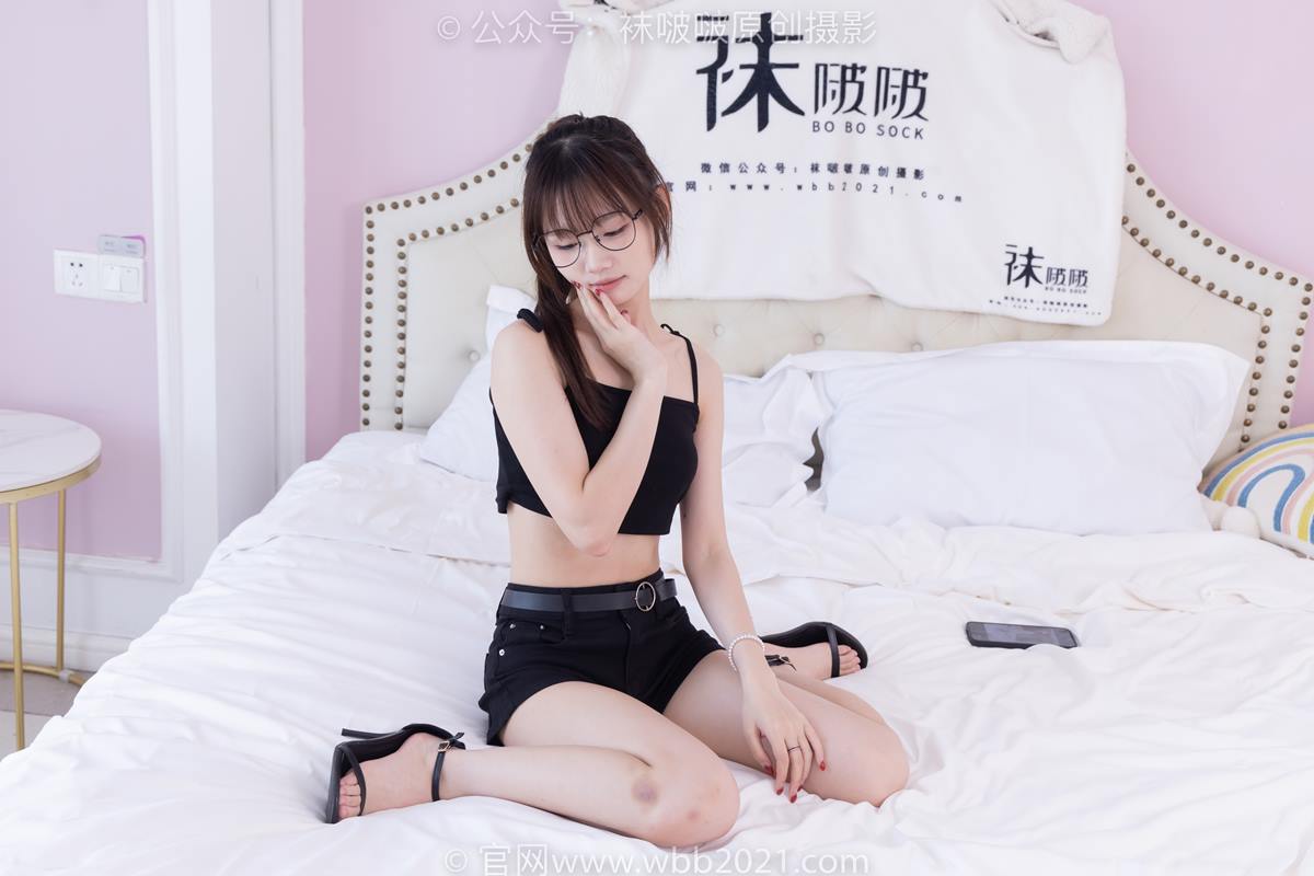 图片[28]-[BoBoSocks袜啵啵]NO.565 甜甜圈-高跟鞋、薄黑丝[100P] – 速更版-美库