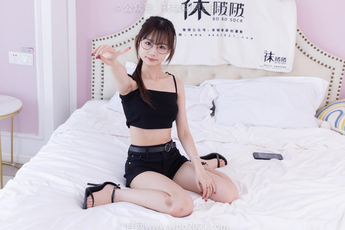 图片[29]-[BoBoSocks袜啵啵]NO.565 甜甜圈-高跟鞋、薄黑丝[100P] – 速更版-美库
