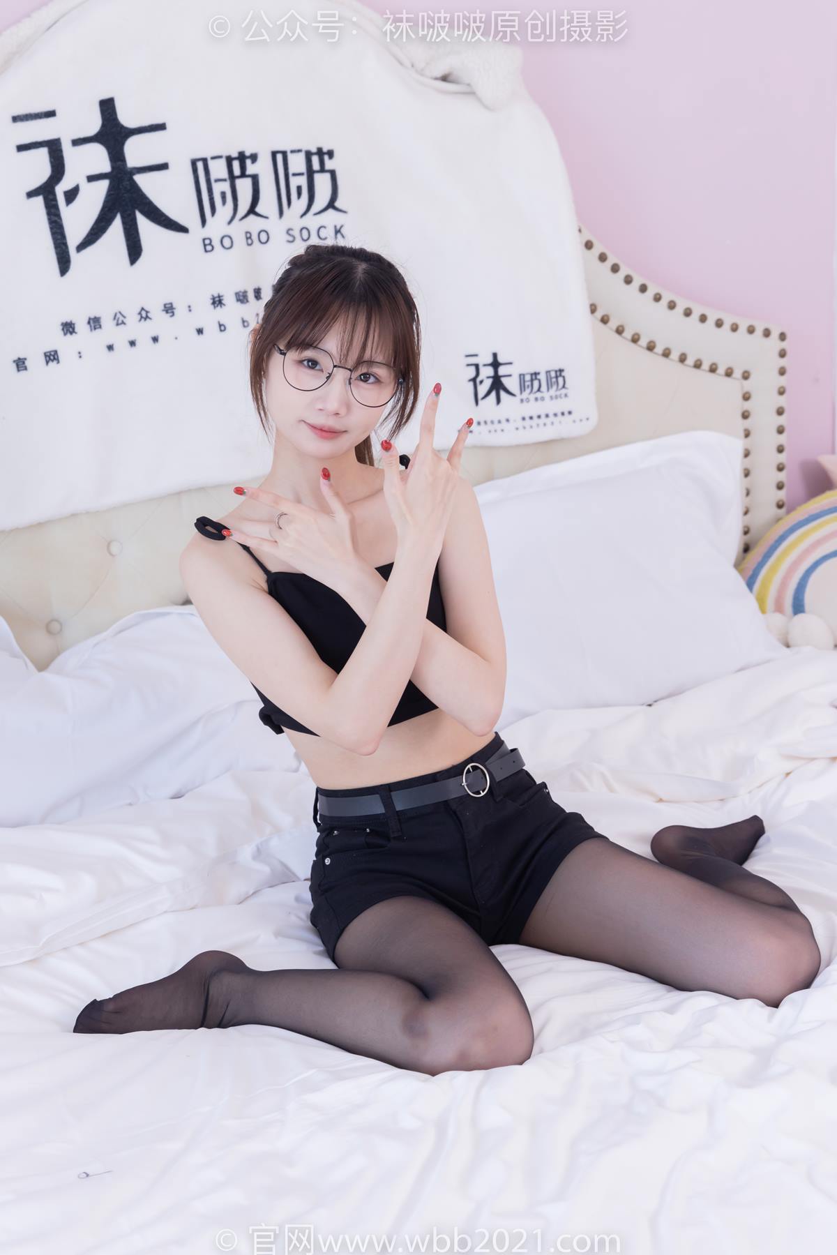 图片[60]-[BoBoSocks袜啵啵]NO.565 甜甜圈-高跟鞋、薄黑丝[100P] – 速更版-美库