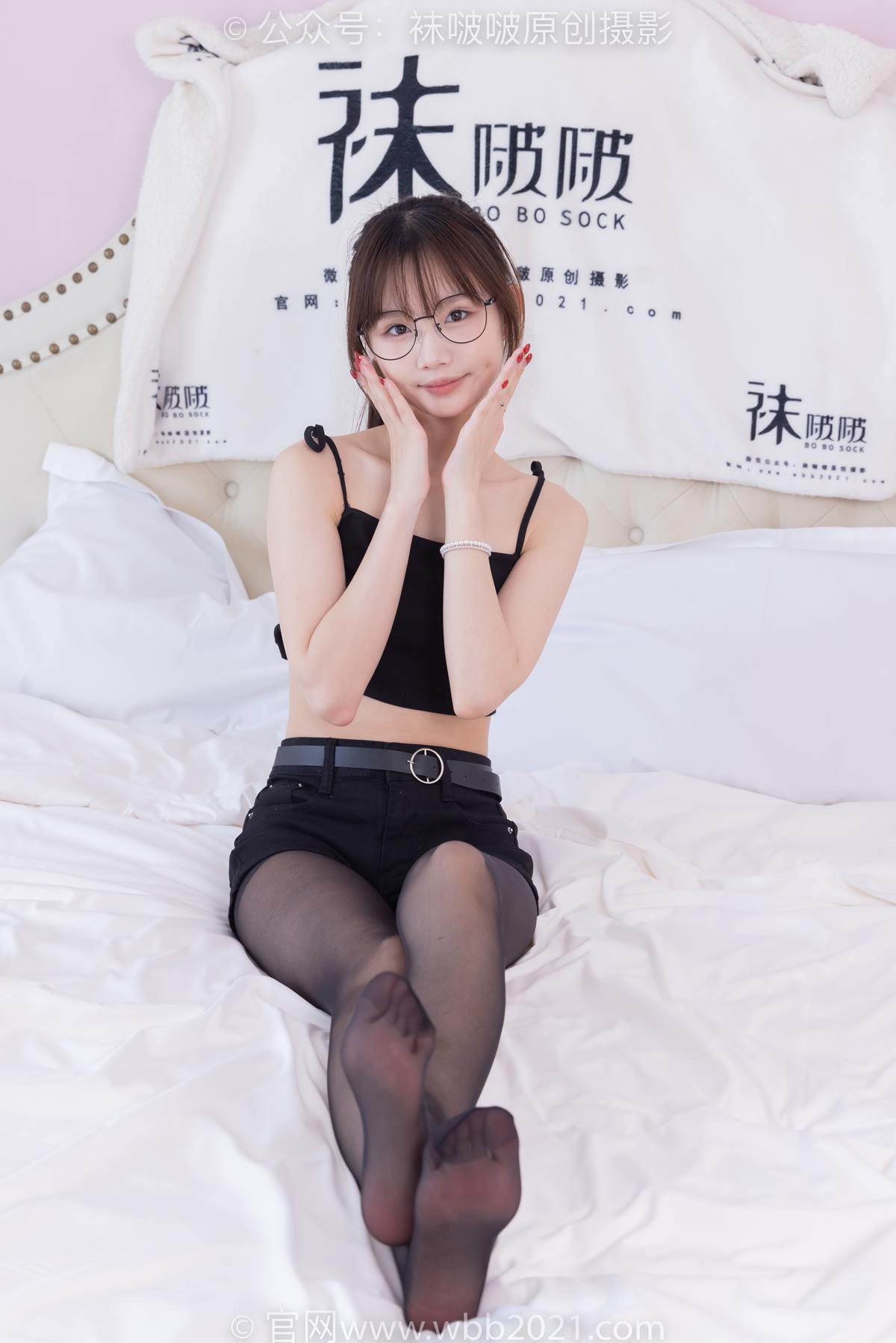 图片[68]-[BoBoSocks袜啵啵]NO.565 甜甜圈-高跟鞋、薄黑丝[100P] – 速更版-美库