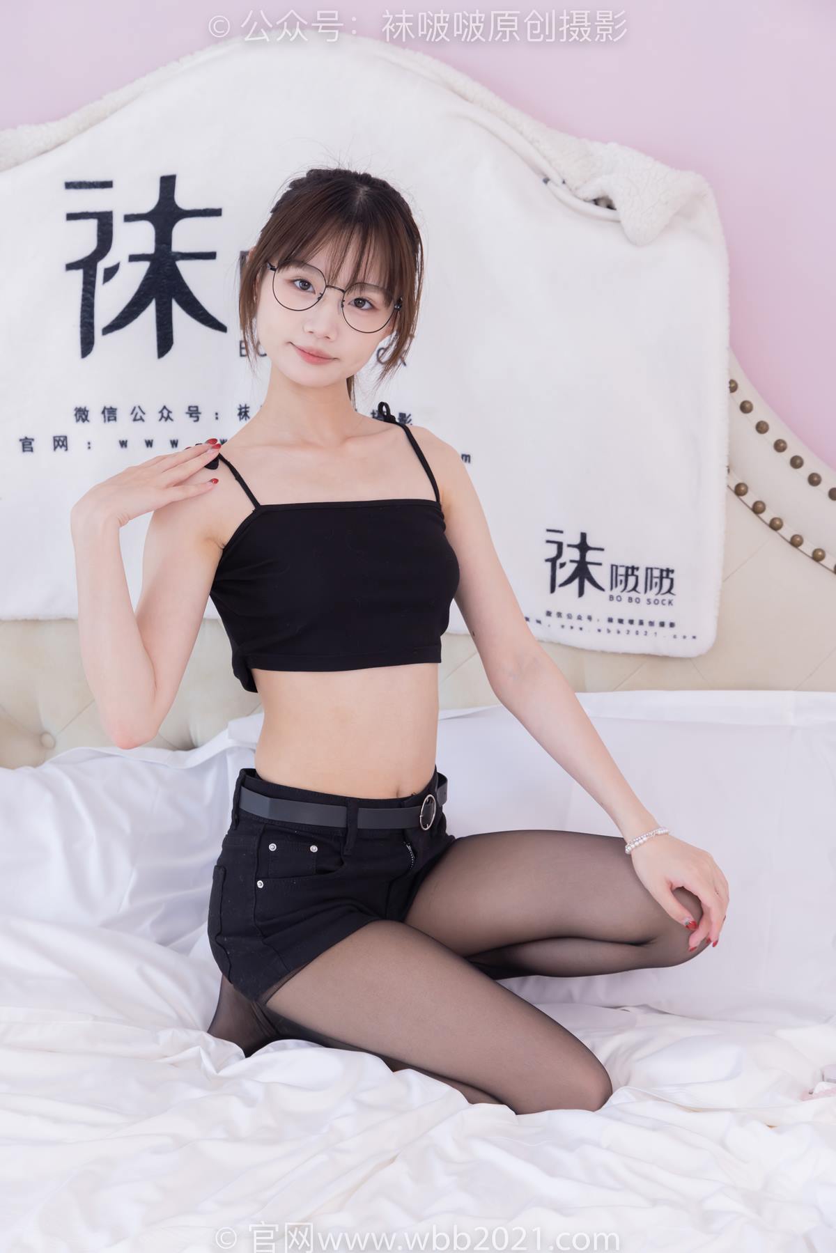 图片[85]-[BoBoSocks袜啵啵]NO.565 甜甜圈-高跟鞋、薄黑丝[100P] – 速更版-美库