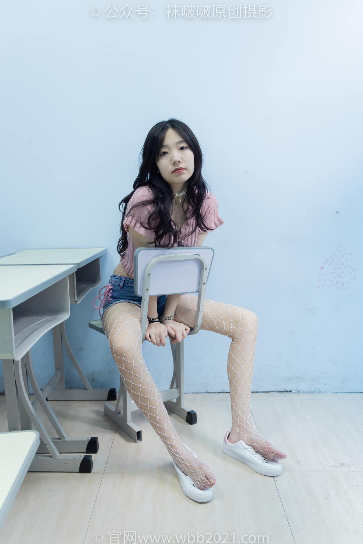 图片[36]-[BoBoSocks袜啵啵]NO.566 小甜豆-高跟鞋、板鞋、白网袜、白蕾丝袜、校服[108P] – 速更版-美库