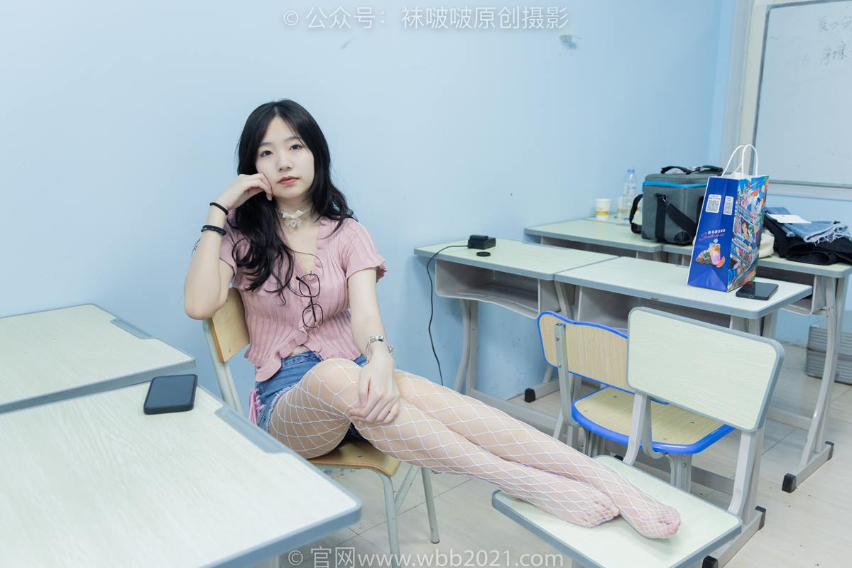 图片[45]-[BoBoSocks袜啵啵]NO.566 小甜豆-高跟鞋、板鞋、白网袜、白蕾丝袜、校服[108P] – 速更版-美库