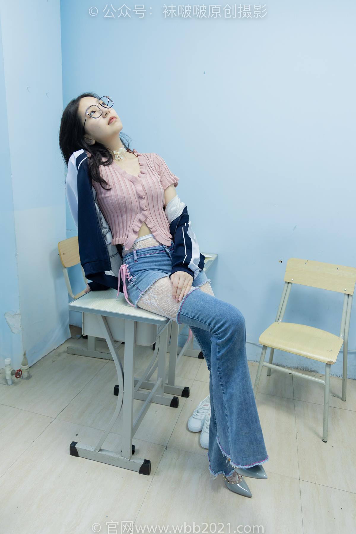 图片[81]-[BoBoSocks袜啵啵]NO.566 小甜豆-高跟鞋、板鞋、白网袜、白蕾丝袜、校服[108P] – 速更版-美库