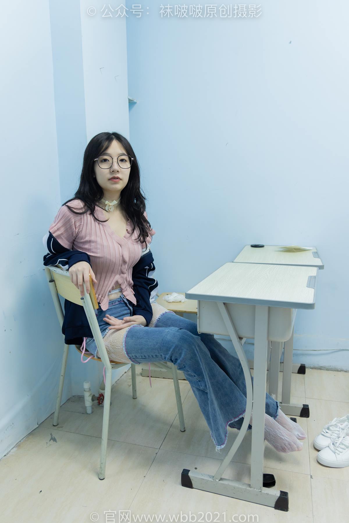 图片[92]-[BoBoSocks袜啵啵]NO.566 小甜豆-高跟鞋、板鞋、白网袜、白蕾丝袜、校服[108P] – 速更版-美库