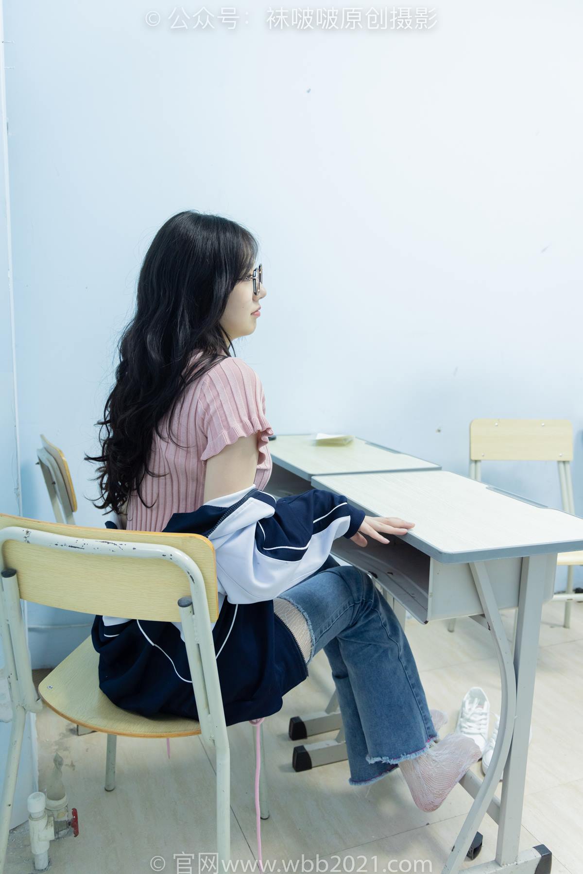 图片[94]-[BoBoSocks袜啵啵]NO.566 小甜豆-高跟鞋、板鞋、白网袜、白蕾丝袜、校服[108P] – 速更版-美库