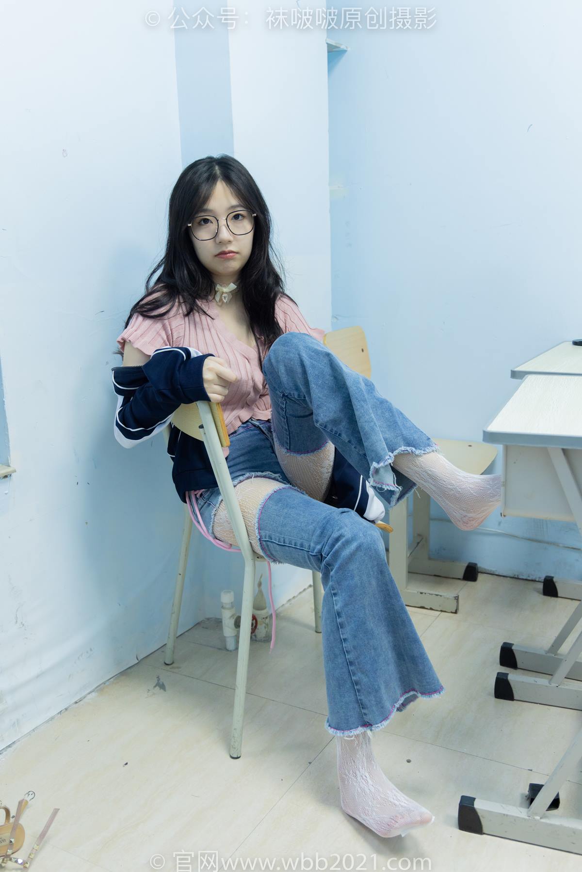 图片[99]-[BoBoSocks袜啵啵]NO.566 小甜豆-高跟鞋、板鞋、白网袜、白蕾丝袜、校服[108P] – 速更版-美库