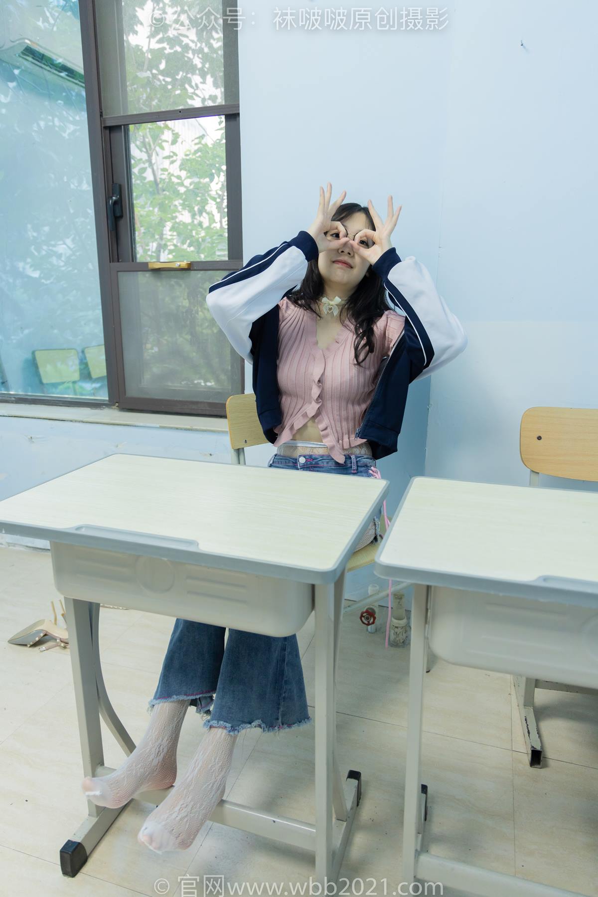 图片[106]-[BoBoSocks袜啵啵]NO.566 小甜豆-高跟鞋、板鞋、白网袜、白蕾丝袜、校服[108P] – 速更版-美库