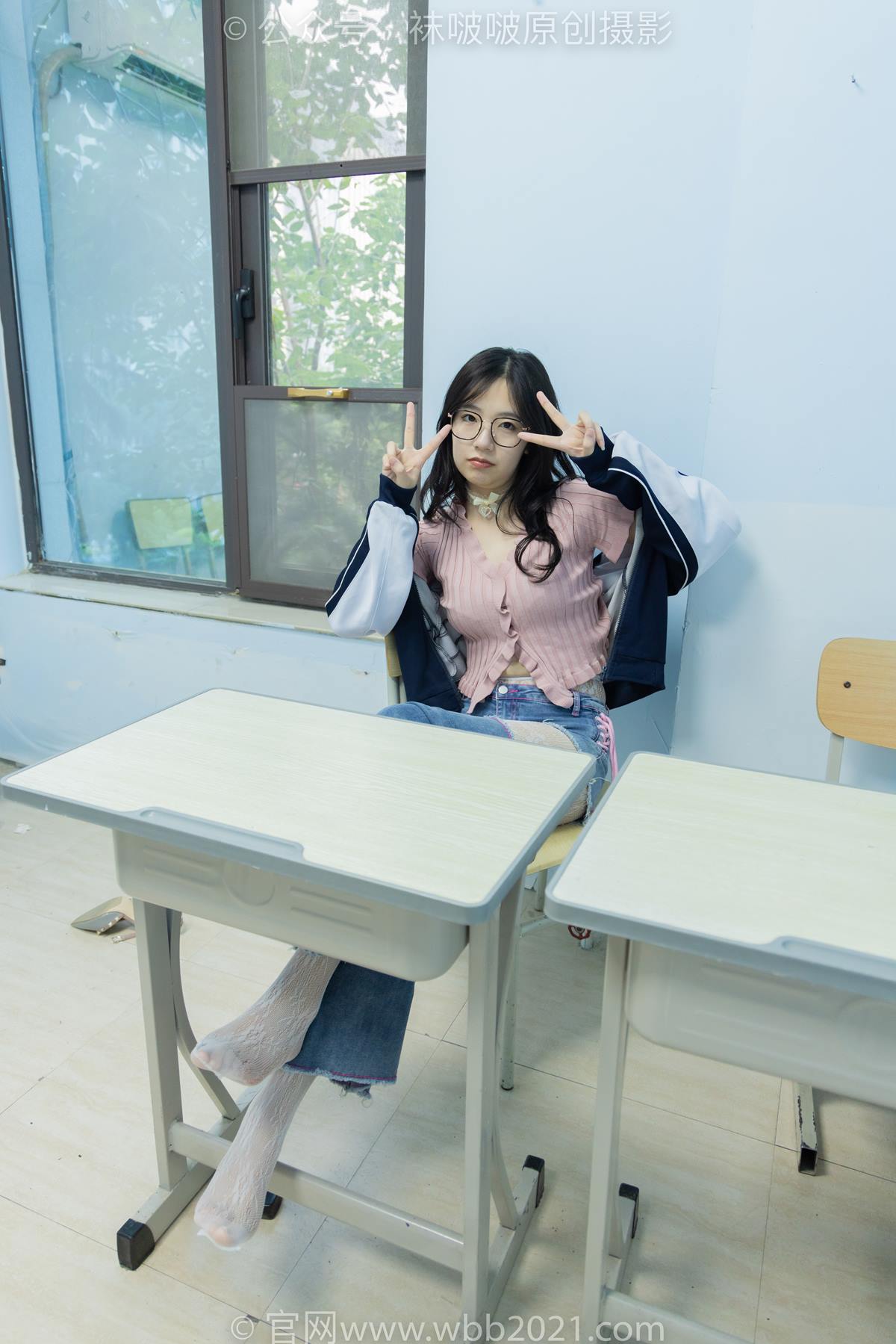 图片[107]-[BoBoSocks袜啵啵]NO.566 小甜豆-高跟鞋、板鞋、白网袜、白蕾丝袜、校服[108P] – 速更版-美库