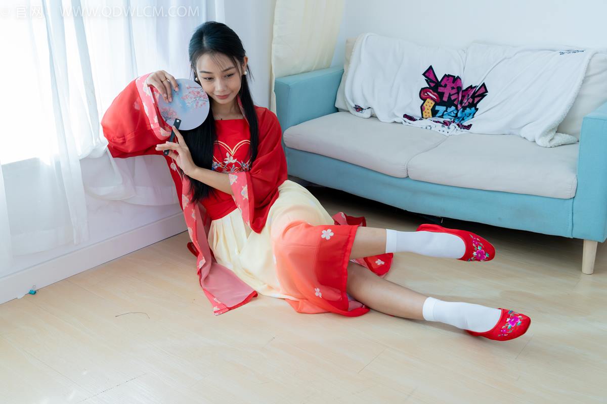 图片[59]-物恋传媒 NO.2386 岚岚-布鞋、短白丝、红色船袜、汉服[137P] – 速更版-美库