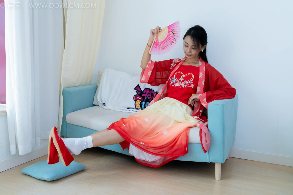 图片[76]-物恋传媒 NO.2386 岚岚-布鞋、短白丝、红色船袜、汉服[137P] – 速更版-美库