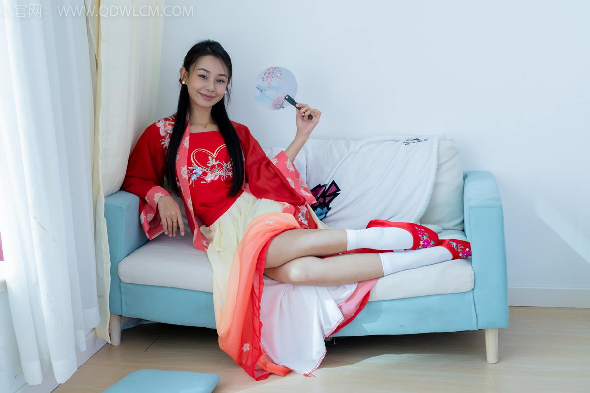 图片[87]-物恋传媒 NO.2386 岚岚-布鞋、短白丝、红色船袜、汉服[137P] – 速更版-美库