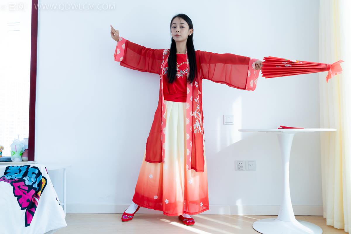 图片[92]-物恋传媒 NO.2386 岚岚-布鞋、短白丝、红色船袜、汉服[137P] – 速更版-美库