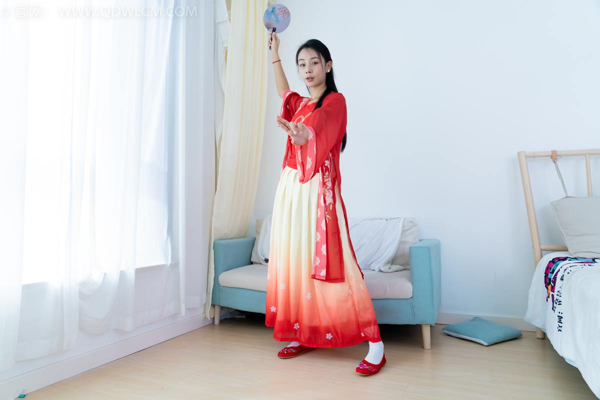 图片[112]-物恋传媒 NO.2386 岚岚-布鞋、短白丝、红色船袜、汉服[137P] – 速更版-美库