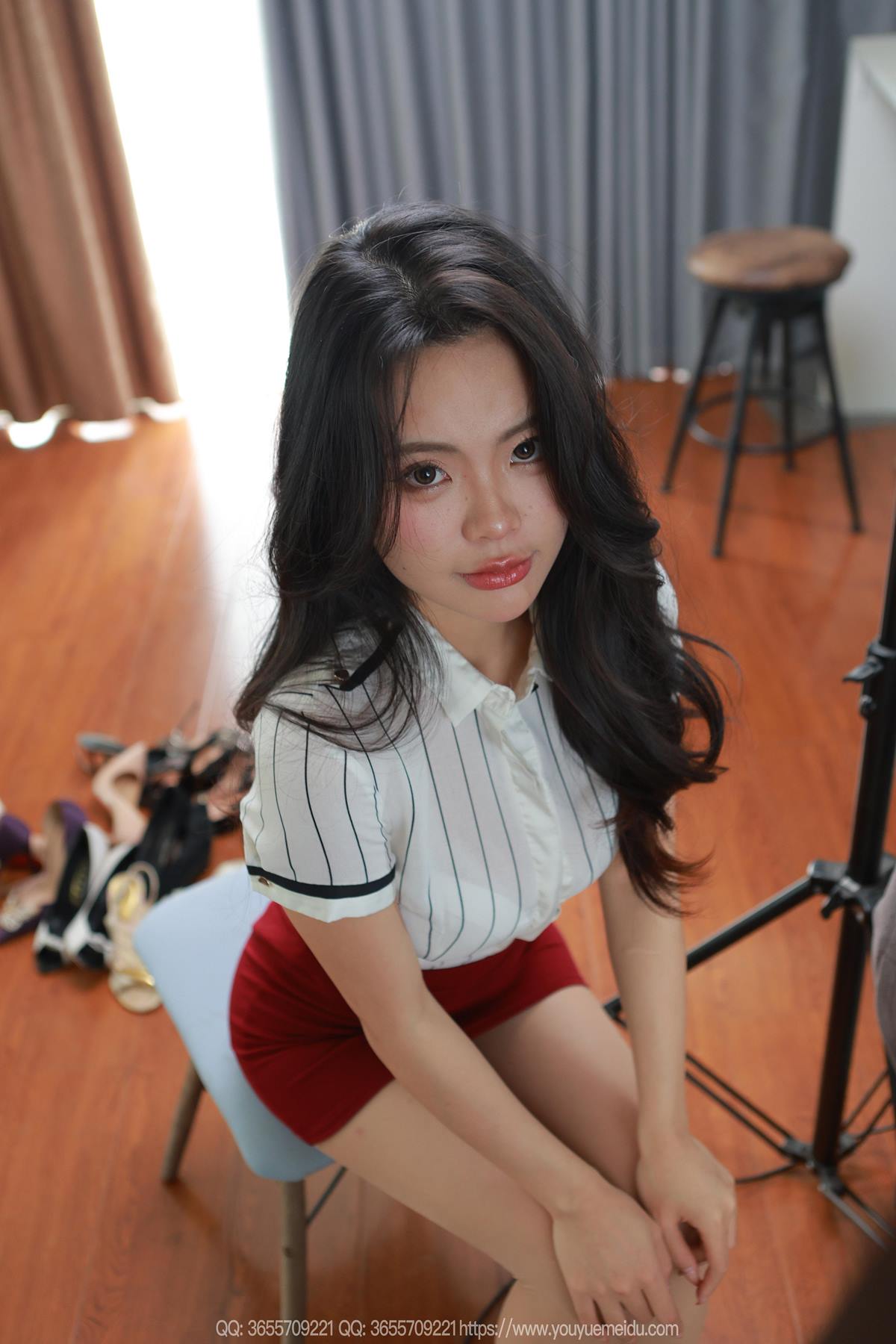 图片[36]-[IESS异思趣向] 2025.06.03 丝享家2070：兔兔《红裙尤物》[78P] – 速更版-美库