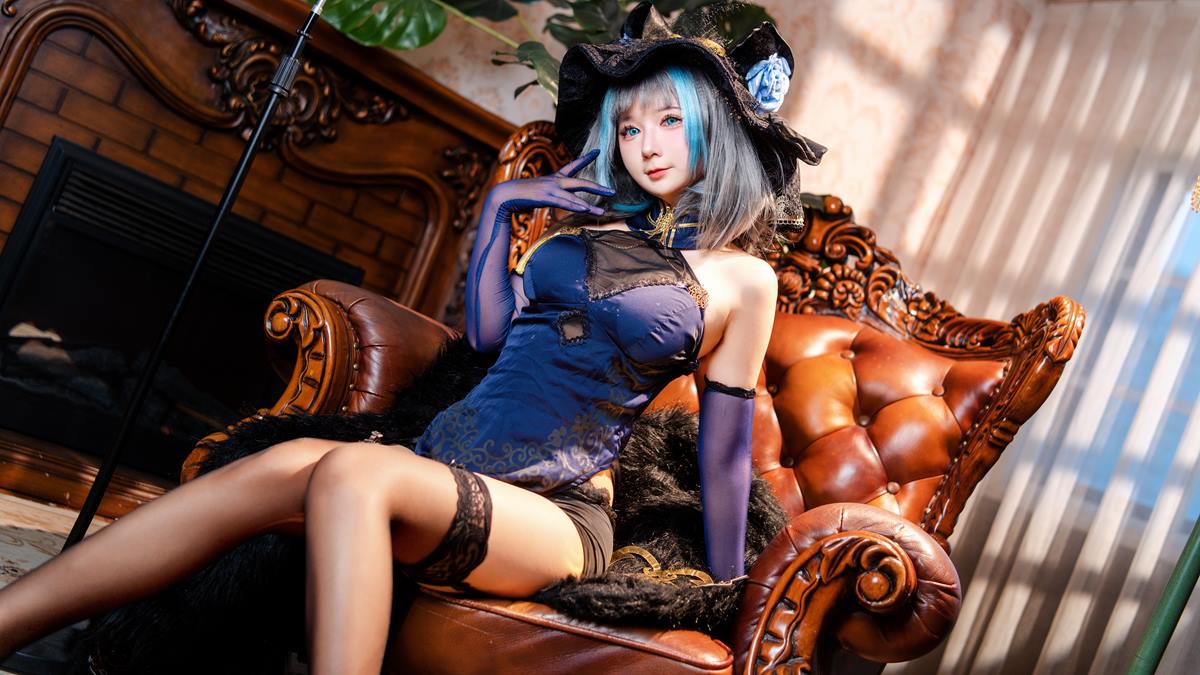 图片[13]-喜欢爱理吗  柴郡旗袍[36P] – 速更版-美库