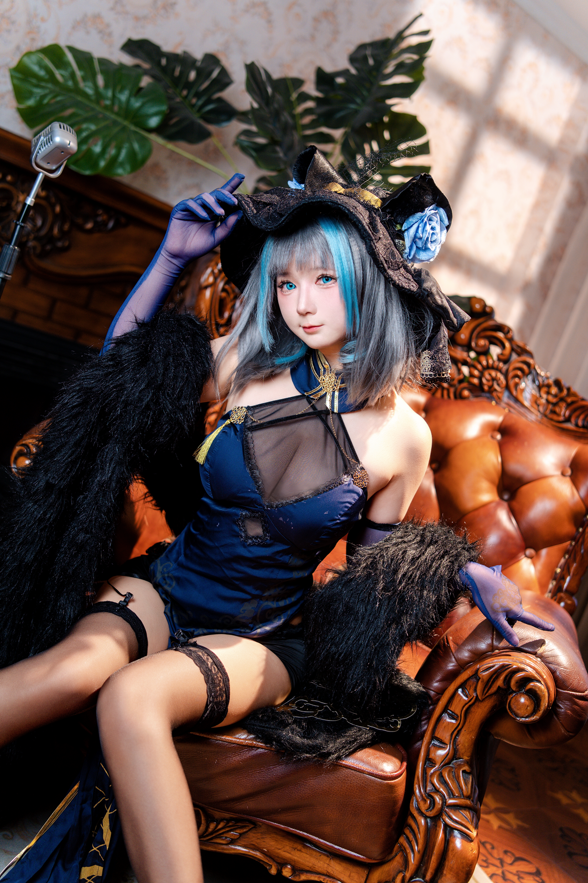 图片[14]-喜欢爱理吗  柴郡旗袍[36P] – 速更版-美库