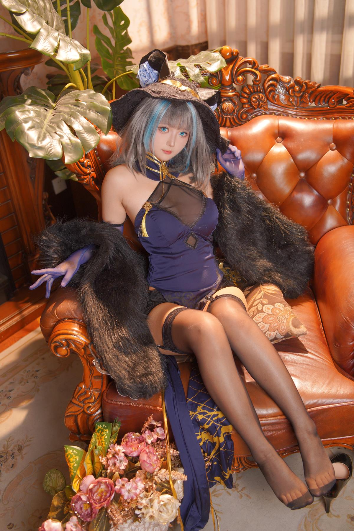 图片[22]-喜欢爱理吗  柴郡旗袍[36P] – 速更版-美库