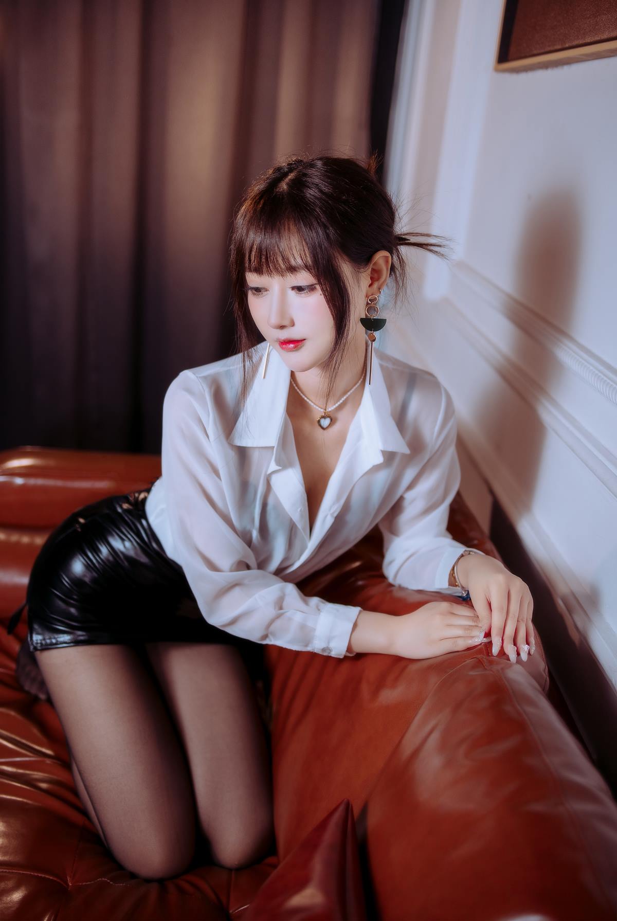 图片[27]-羽生三未图集 – 半透OL[27P] – 速更版-美库