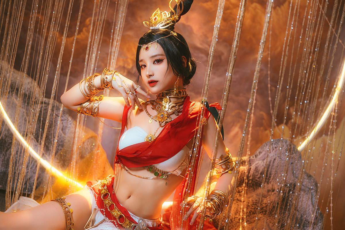 图片[10]-幼愛youmeko – 飞天舞姬[11P] – 速更版-美库