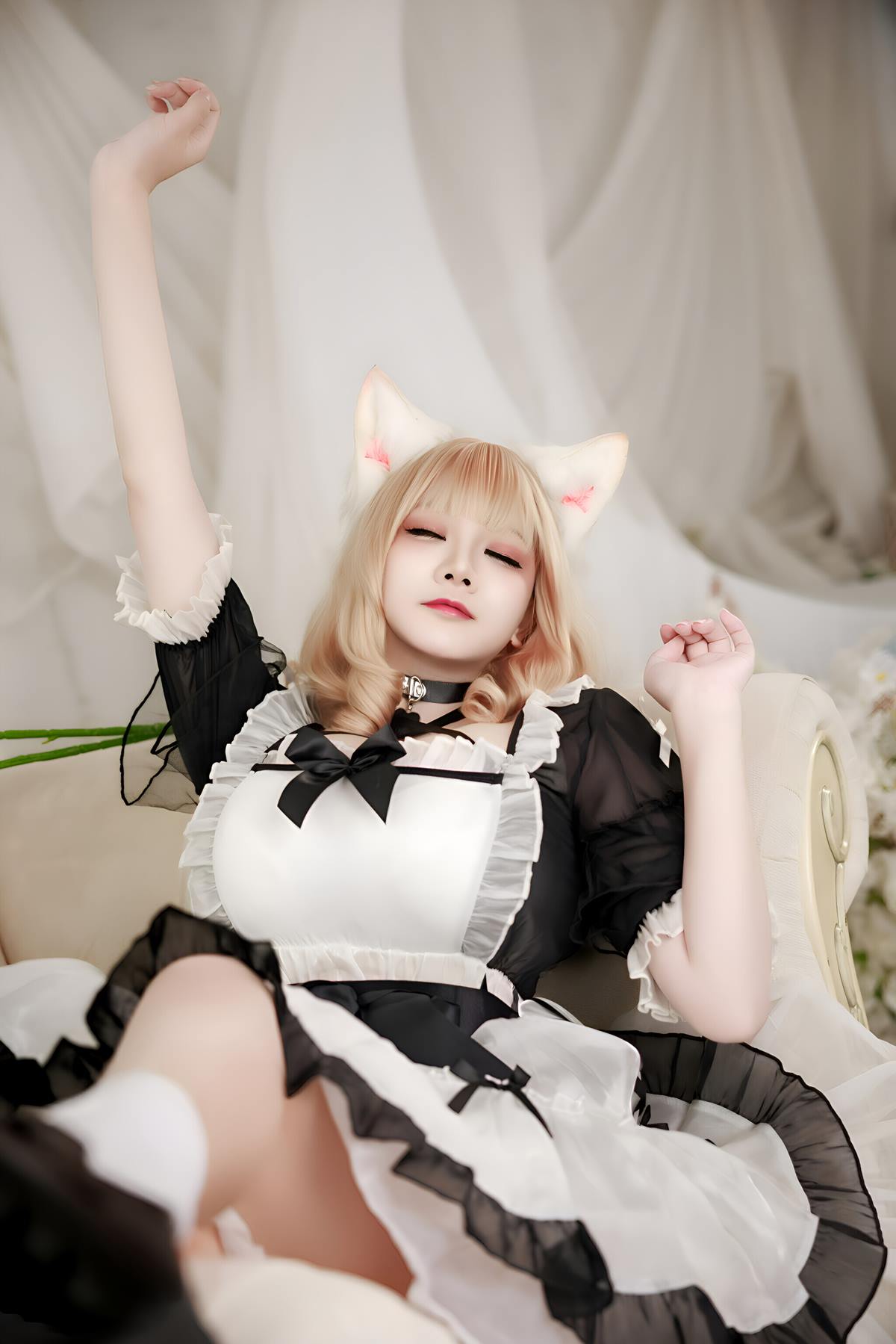 图片[23]-阿雪雪 – 午后女仆[29P] – 速更版-美库