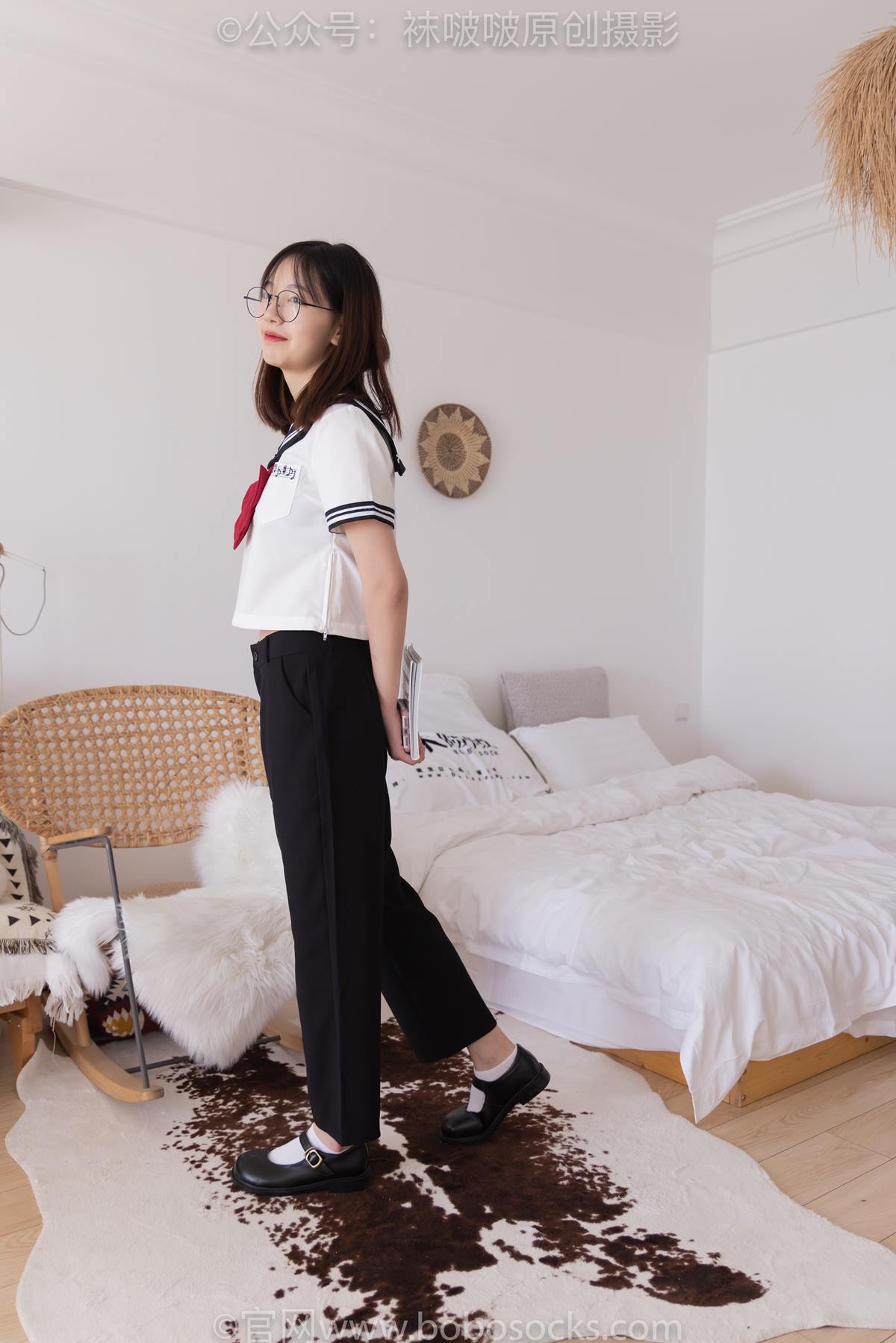 图片[14]-袜啵啵 积分兑换013期 花絮版 小甜豆白棉袜脚[115P] – 速更版-美库