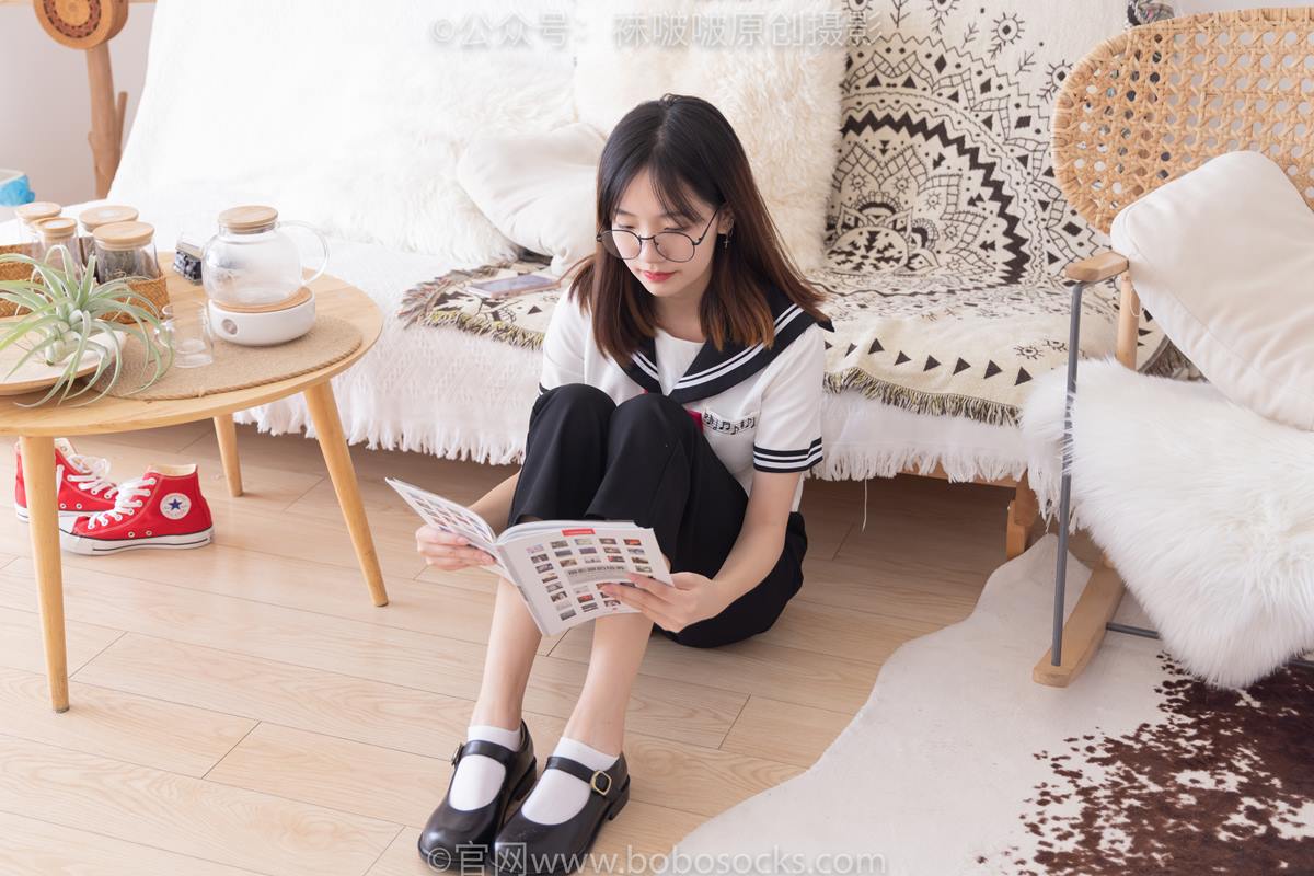 图片[18]-袜啵啵 积分兑换013期 花絮版 小甜豆白棉袜脚[115P] – 速更版-美库