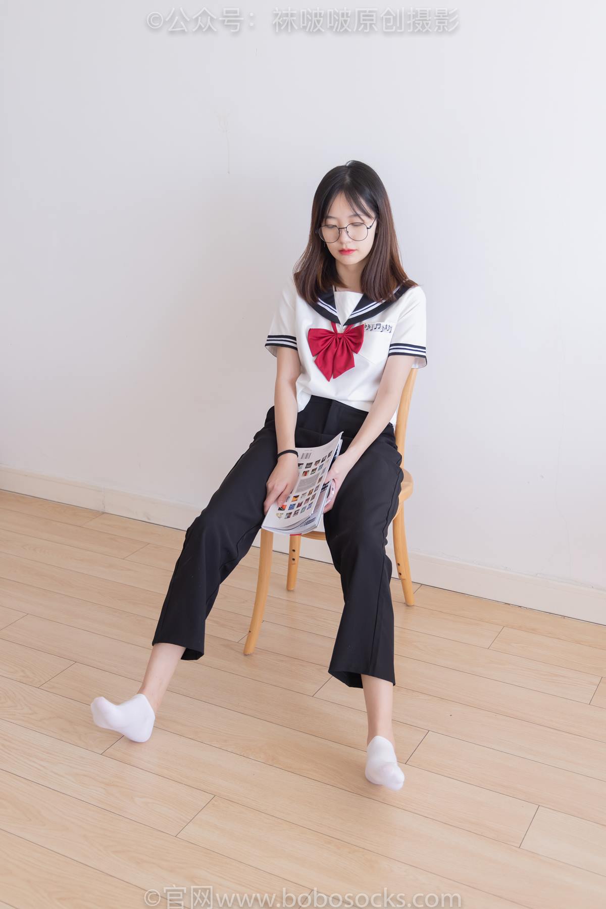 图片[23]-袜啵啵 积分兑换013期 花絮版 小甜豆白棉袜脚[115P] – 速更版-美库