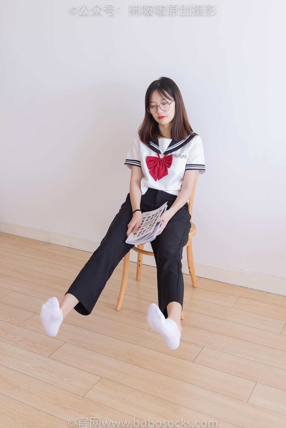 图片[25]-袜啵啵 积分兑换013期 花絮版 小甜豆白棉袜脚[115P] – 速更版-美库