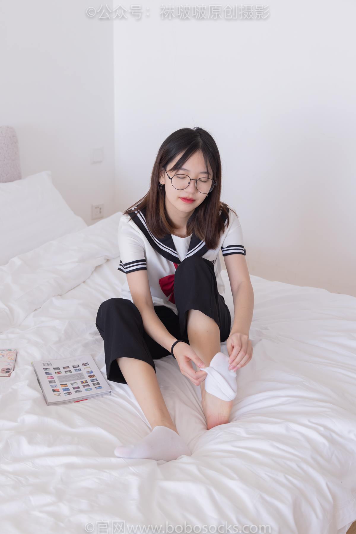 图片[44]-袜啵啵 积分兑换013期 花絮版 小甜豆白棉袜脚[115P] – 速更版-美库