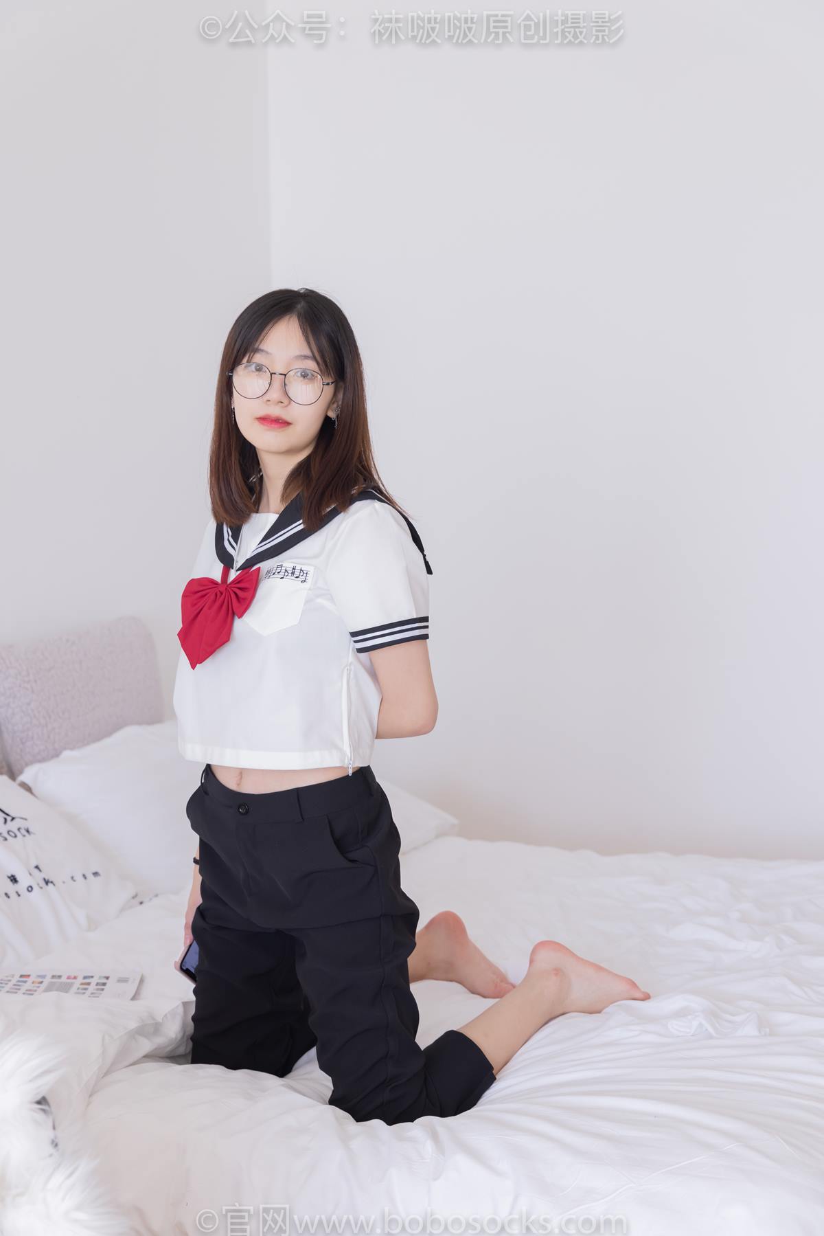 图片[77]-袜啵啵 积分兑换013期 花絮版 小甜豆白棉袜脚[115P] – 速更版-美库